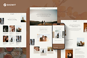 Showit Website for Photographers, a Landing Page Template by LRG Designs (Thumbnail 1 of 4)