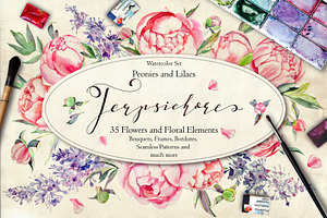 Terpsichore watercolor set.