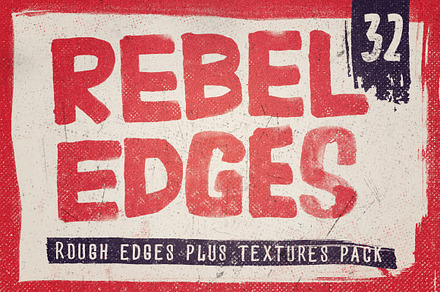 Rebel Edges (Plus Bonus), an Object Graphic by Ian Irwanwismoyo