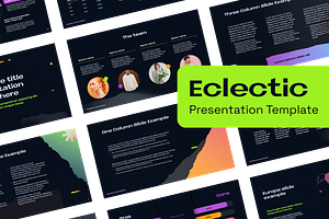 Eclectic Google Slides Template