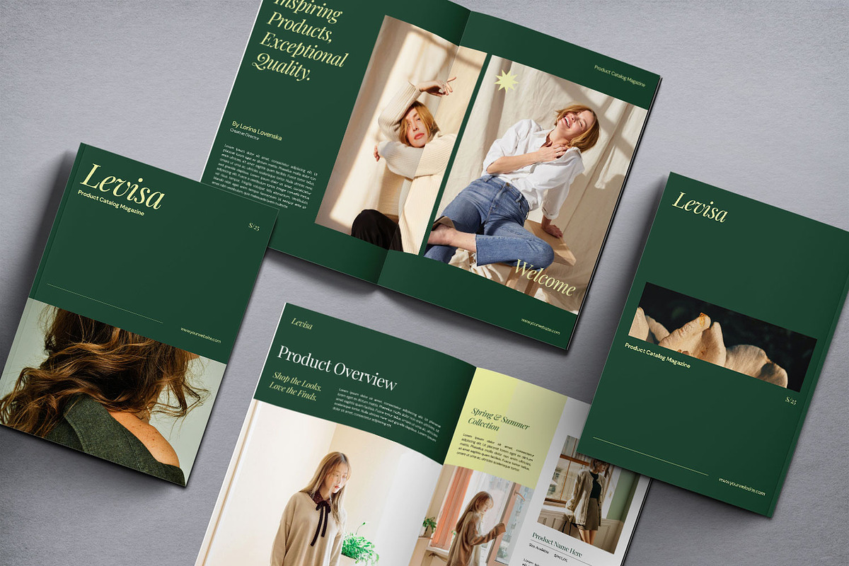 Fashion Product Catalog, a Magazine Template by Haps Space (Photo 5 of 8)