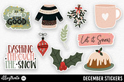 December Stickers for Cricut, an Illustration by illuztrate (Thumbnail 7 of 9)