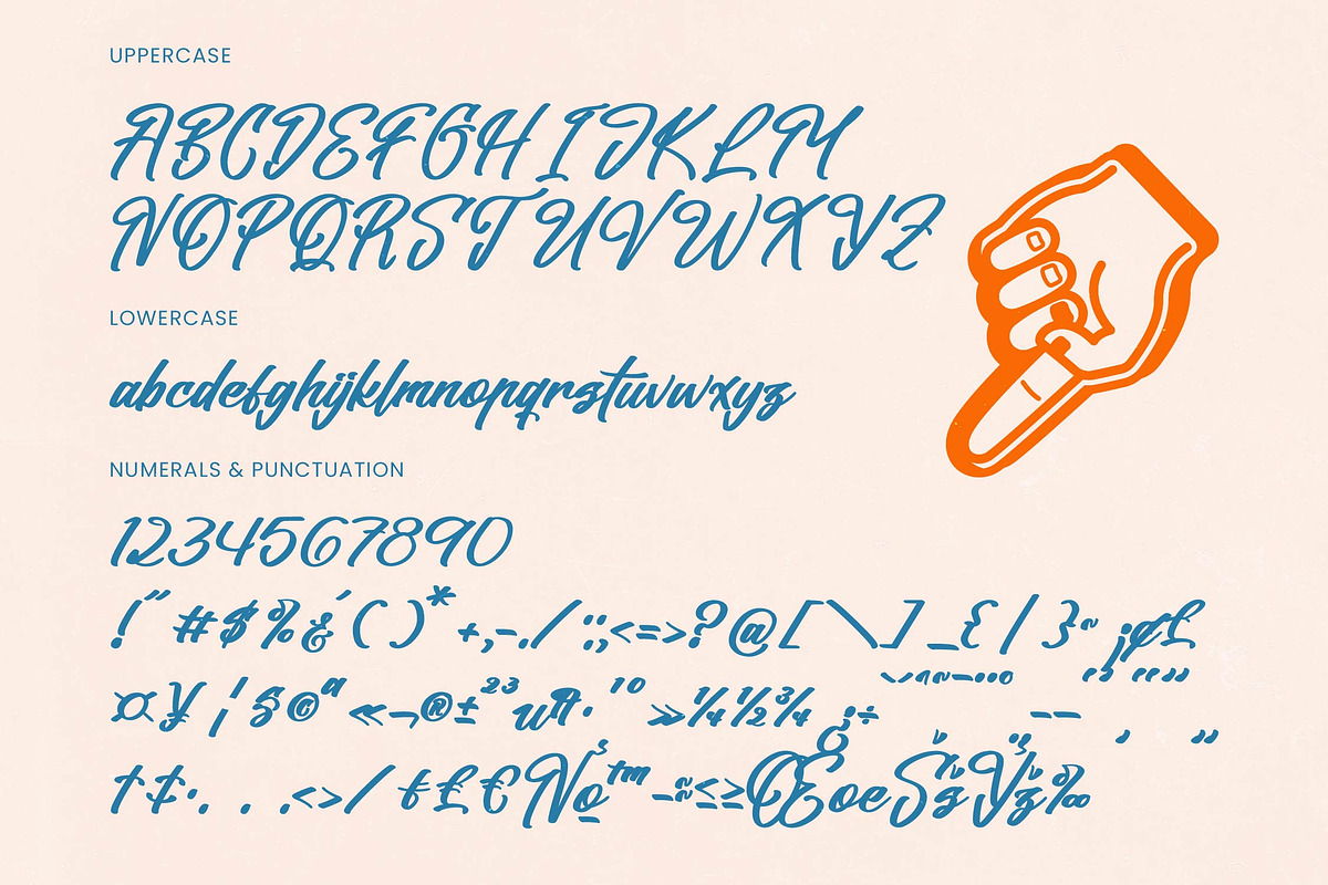 Kickballs United Bold Calligraphy, a Script Font by stylishtype.co (Photo 17 of 20)
