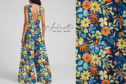 Colorful Flowers Seamless Pattern, a Pattern Graphic by SirenaArt (Thumbnail 14 of 15)