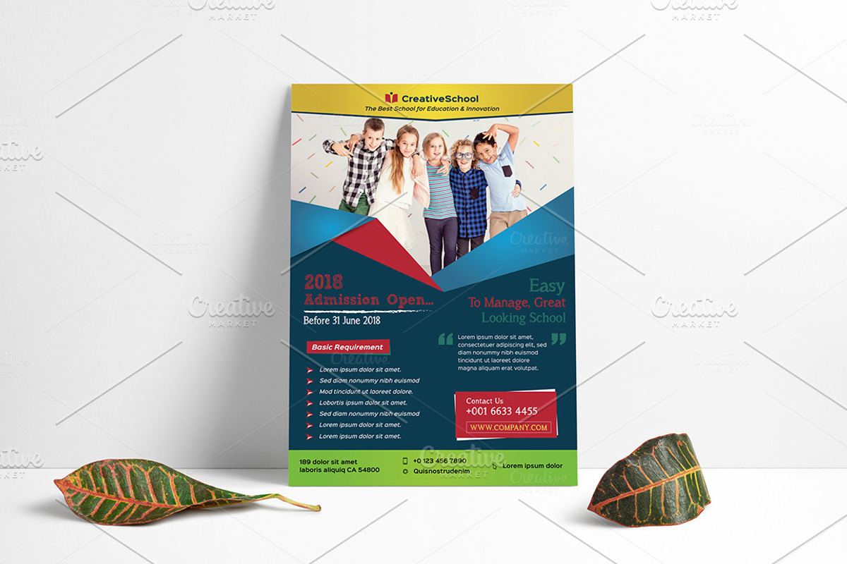 Education Flyer Design, a Flyer Template by ideaz_sabbir (Photo 5 of 6)