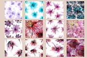 Flowers fluid art set., a Pattern Graphic by Digital illustration shop (Thumbnail 9 of 11)