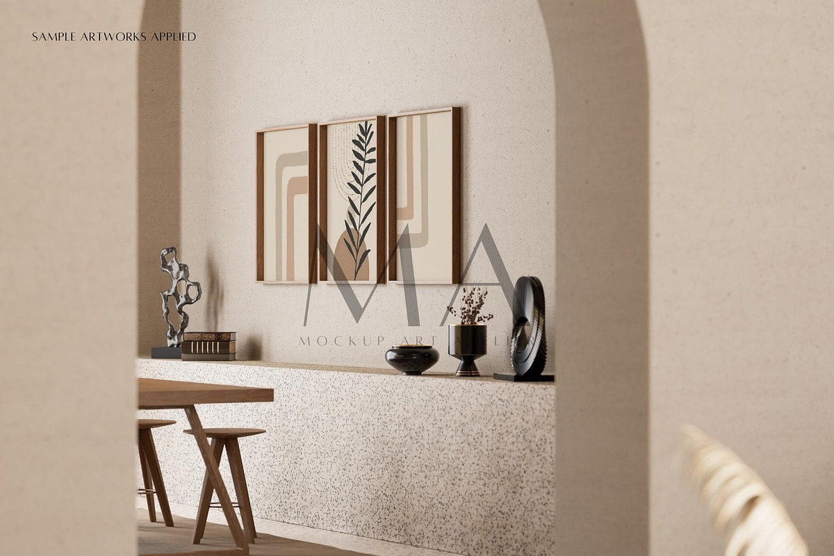 24 Vintage Frame Mockup Bundle, a Household Mockup by Mockup Art Atelier (Photo 17 of 28)