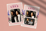 Valentine Greeting Card, a Card Template by graphicook (Thumbnail 3 of 4)