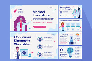Innovations In Medicine Presentation, a Templates & Theme by studiogstock