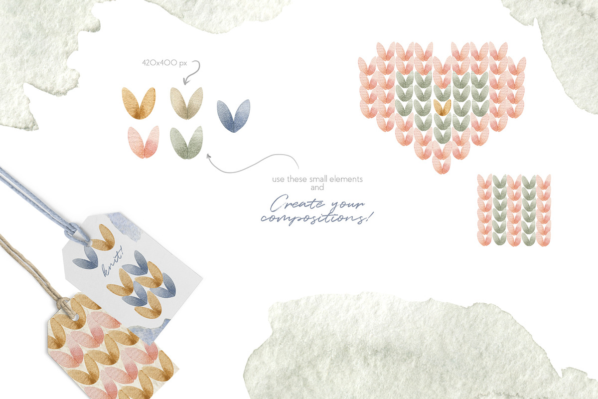 Knitting Watercolor Illustrations, an Illustration by Julia M. Watercolor (Photo 4 of 11)