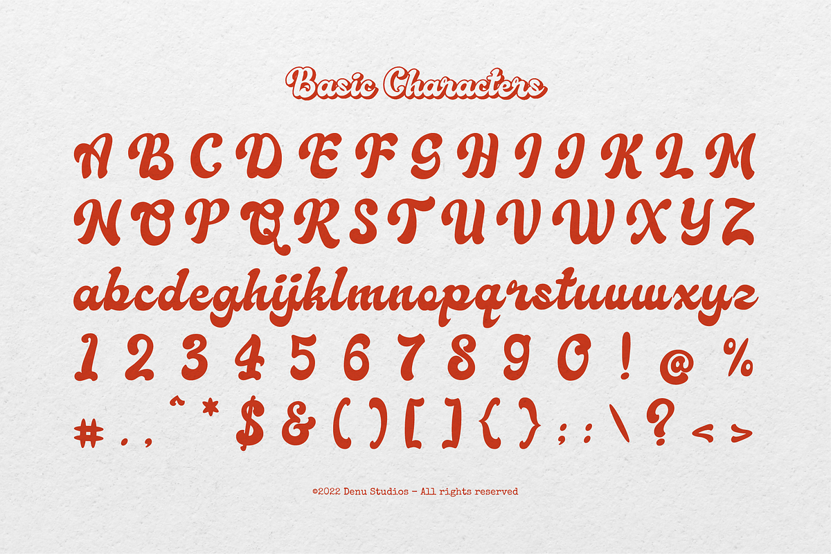 Karstelo | Retro Bold Font, a Script Font by Denustudios (Photo 10 of 12)