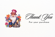 Steampunk Gnome with Flowers, a Person Illustration by New-School-Wave (Thumbnail 5 of 5)
