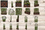 Pergola with flowers, a Nature Photo by Tempera (Thumbnail 2 of 2)