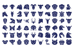 1200 Animal & Bird Icon Pack