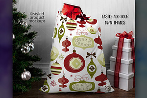 Santa Sack Mockup