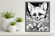 50 Baby Animals Coloring Pages, a Marketing Template by Blue Digital Studio (Thumbnail 2 of 3)