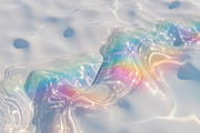 Holographic Liquid Water Backgrounds, a Decorative Illustration by StockVerse Creative (Thumbnail 3 of 4)