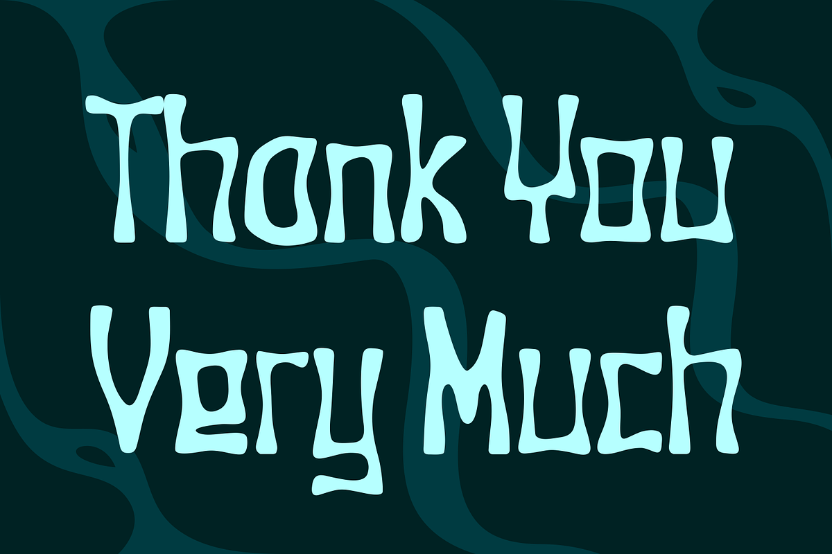 Burno - Funky Font, a Sans Serif Font by lelevien (Photo 4 of 4)