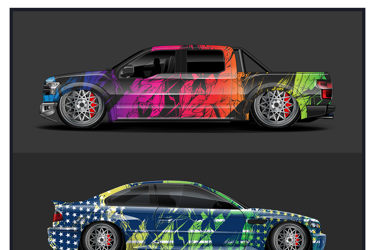 Patriotic Car Wrap Design, a Healthcare Illustration by CarWrap design (Photo 2 of 3)