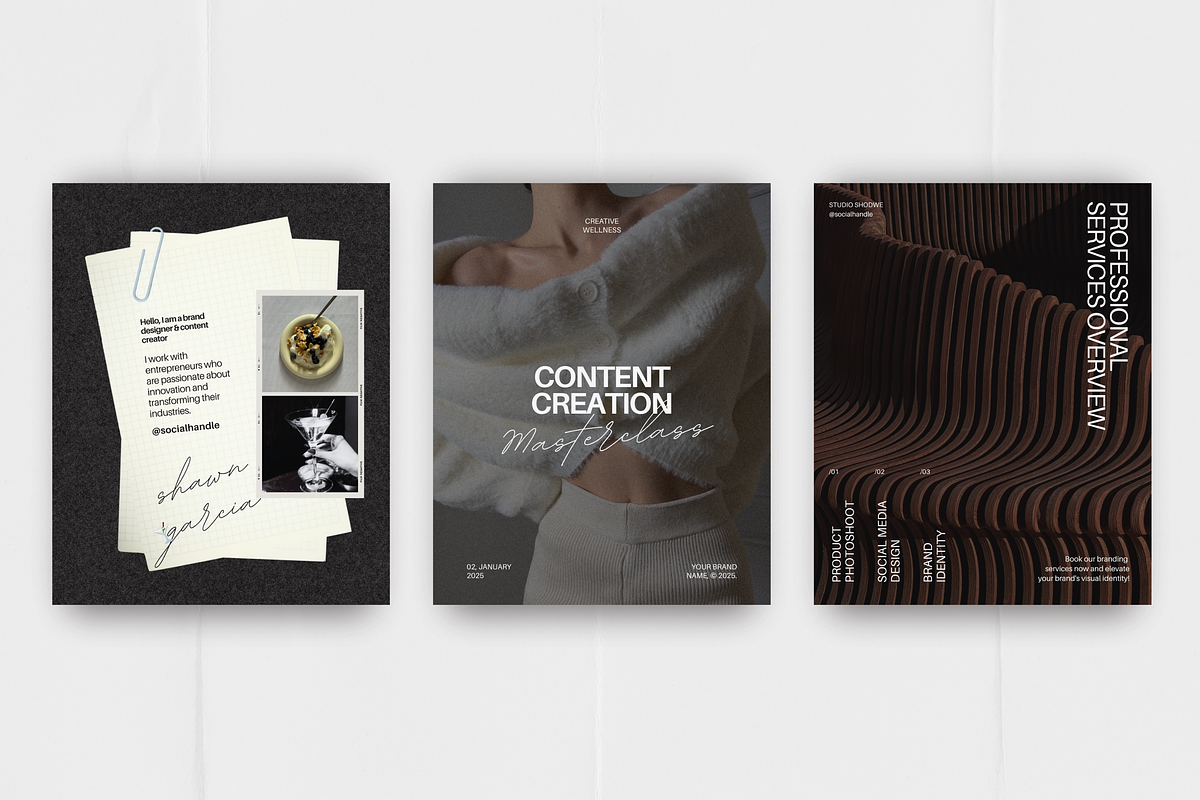 Aesthetic social media Kit, a Social Media Template by My Template Studio (Photo 7 of 20)