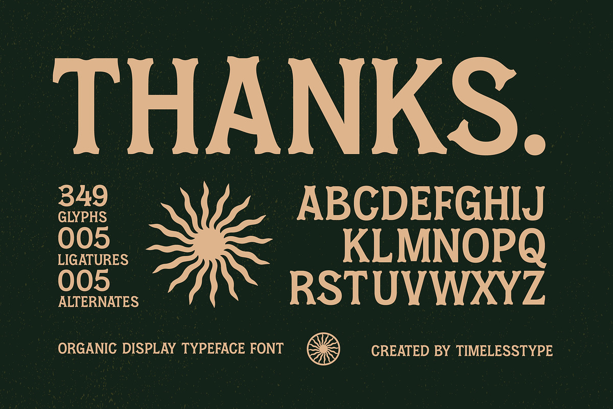 Locatro Western Display Serif, a Serif Font by timelesstype.co (Photo 15 of 15)