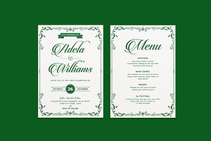 Reselu Wedding Invitation Template, a Resume Template by iDoodle Studio
