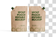 Standup Spout Pouch Mockup, a Packaging Mockup by Ram Studio LLC (Thumbnail 4 of 17)