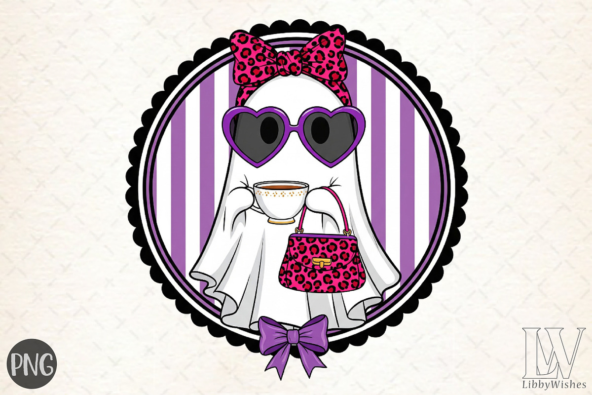 Halloween Hand-Drawn Frame Bundle Pn, an Illustration by Libby Wishes (Photo 6 of 12)