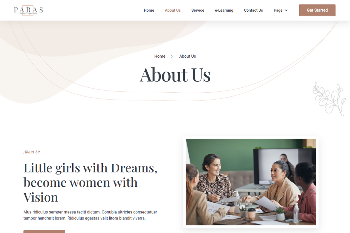 Business Coach for Women Template, a Landing Page Template by Design Spade (Photo 3 of 11)