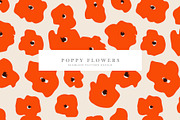 Poppy Flowers, a Pattern Graphic by Nadezda (Thumbnail 1 of 3)