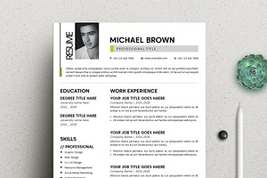 Unique Resume Template