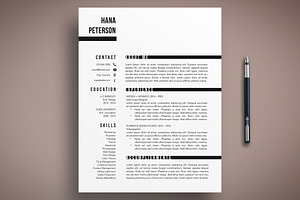 Modern Resume Template CV