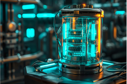 Powerful Battery packs energy, an Industrial Photo by Ylivdesign
