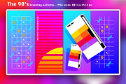 The 90's branding patterns, a Pattern Graphic by Polar Vectors (Thumbnail 4 of 21)