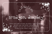aradyan dixabey, a Script Font by Gblack Id (Thumbnail 1 of 6)