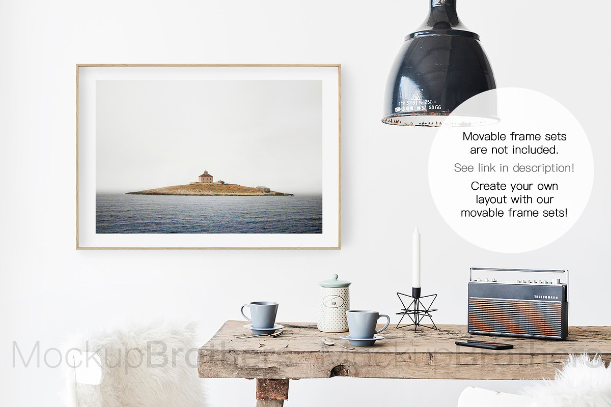 Diningroom mockup mock-up 35, a Print Template by MockUpBrothers (Photo 4 of 5)