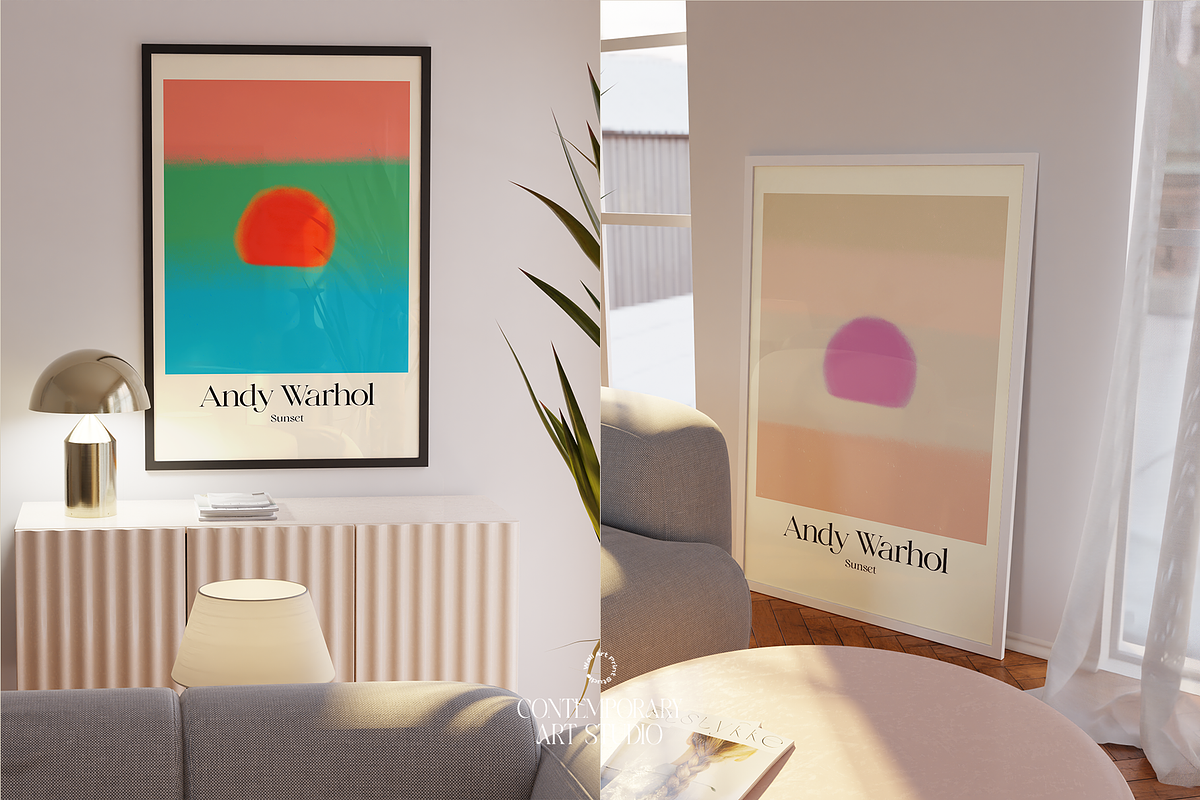 Contemporary Art 1, a Graphic by Wall Art Print Studio (Photo 19 of 19)
