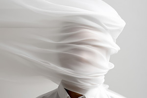Surreal portrait of faceless person, a Person Photo by MistyDay