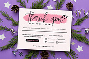 Thank You Card For Small Business #1, a Flyer Template by Oskar Wantopi (Thumbnail 9 of 12)