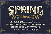 Seignior - vintage font, a Slab Serif Font by Fractal fonts & graphics (Thumbnail 2 of 7)