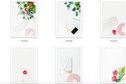 Colorful Floral Stock Photo Bundle, a Print Template by Ledia Tashi Designs (Thumbnail 2 of 4)