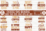 Coffee Svg Bundle, an Object Graphic by CrexoraLab (Thumbnail 1 of 7)