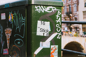 Sticker Mockup 005