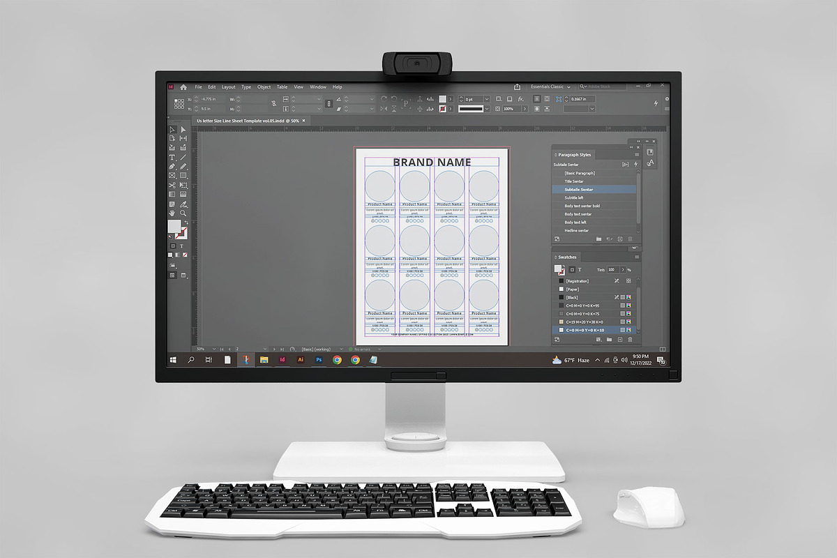 Line Sheet For Wholesale Template, a Stationery Template by Design Zone (Photo 8 of 9)