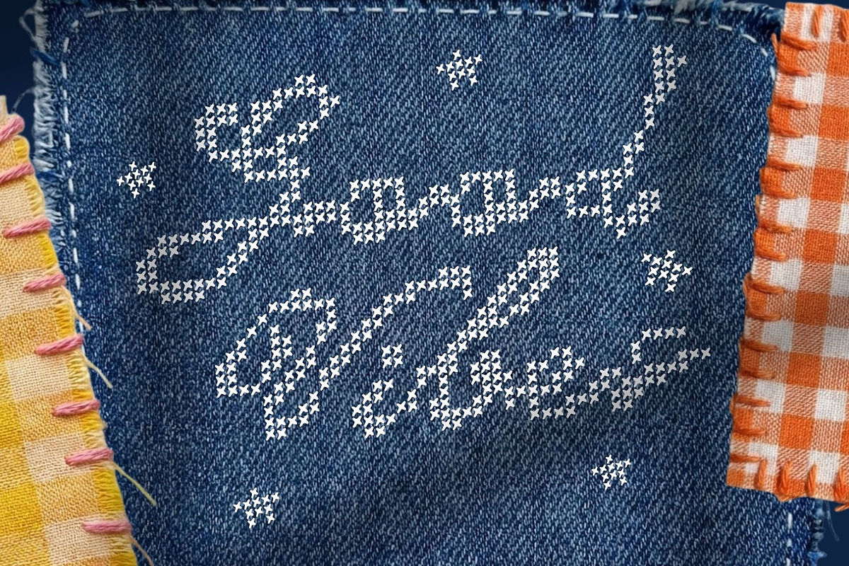 Setra Stitch Script, a Script Font by maghrib (Photo 3 of 7)
