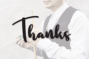 Billiard | Script Font, a Script Font by Scratchones (Thumbnail 2 of 8)