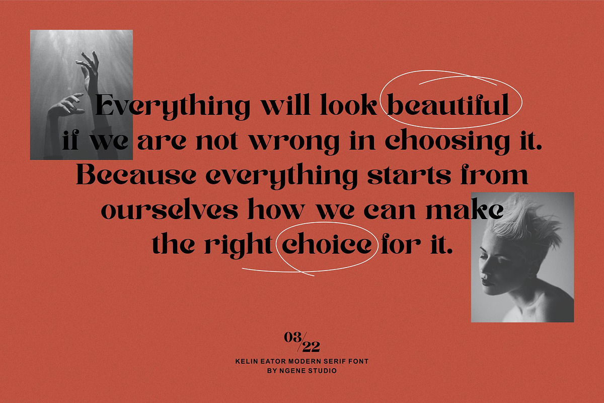 Kelin Eator, a Serif Font by ngene (Photo 6 of 10)