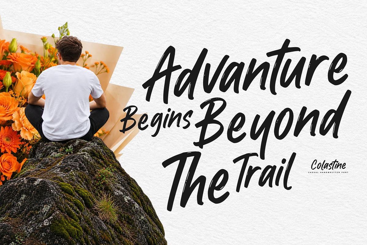 Colastine - Handwritten font, a Handwritten Font by Majelis Art (Photo 4 of 7)