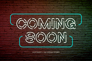 Neon Sepat - Light Party Font, a Sans Serif Font by QR Design Studio (Thumbnail 5 of 10)