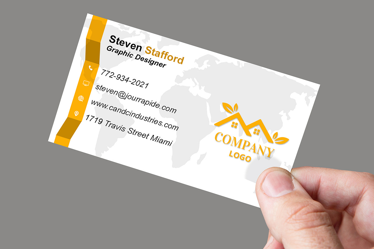 Studio Business Card PSD preview 3